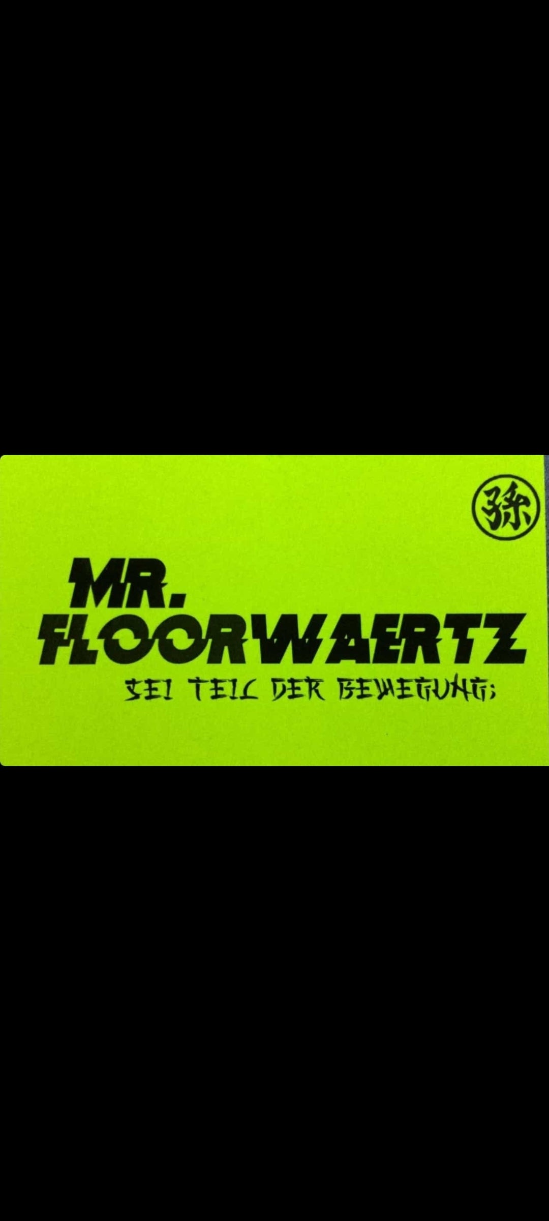 FLOORWAERTZ VIP SPECIAL KARTE